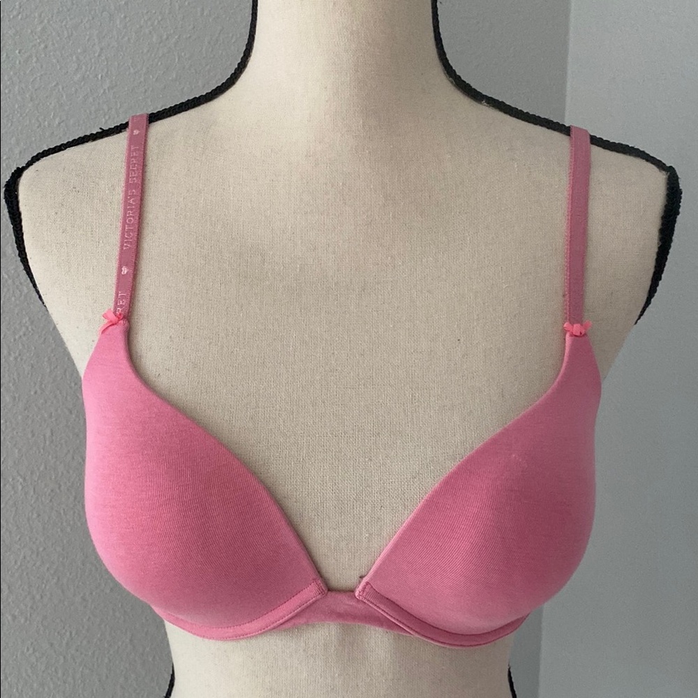Victoria's Secret Cotton Lingerie Line Pink Bra